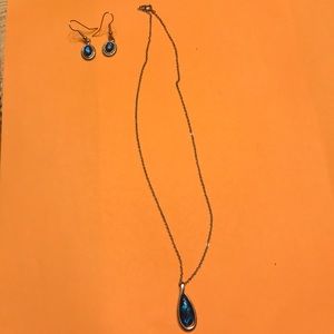 Necklace and earring duo